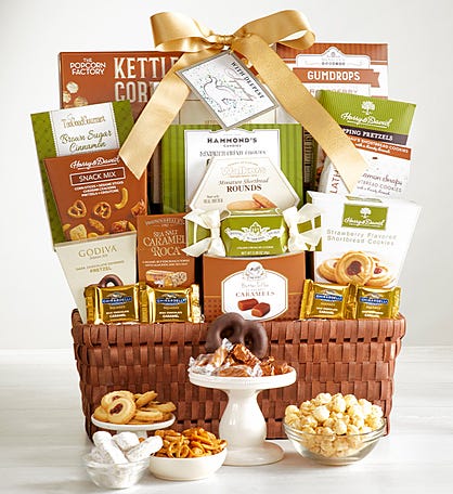 Classic Gourmet In Sympathy Gift Basket